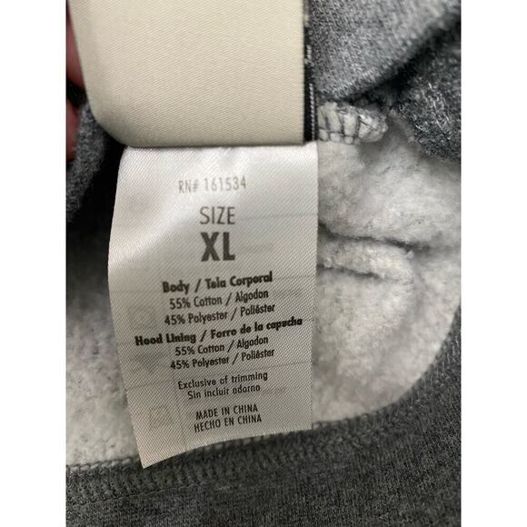 Eddie Bauer Workwear Hoddie Gray Everyday Basic Winter Cotton Men’s Size XL - Picture 8 of 10